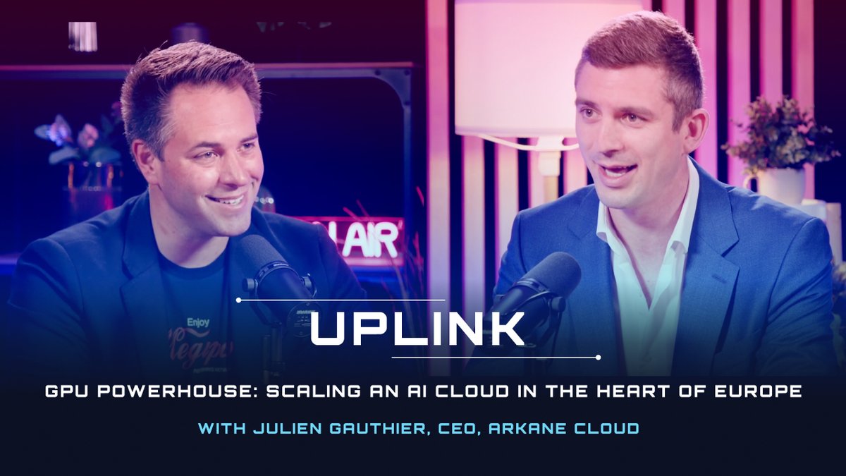 Arkane Cloud is proud to be building the AI backbone for modern teams with the performance, control, and sovereignty they need.
youtube.com/watch?v=mmAMAn…
#AIInfrastructure #GPUCloud #NVIDIA #ArkaneCloud #CloudComputing #DevOps #AIasaService #ScalableAI