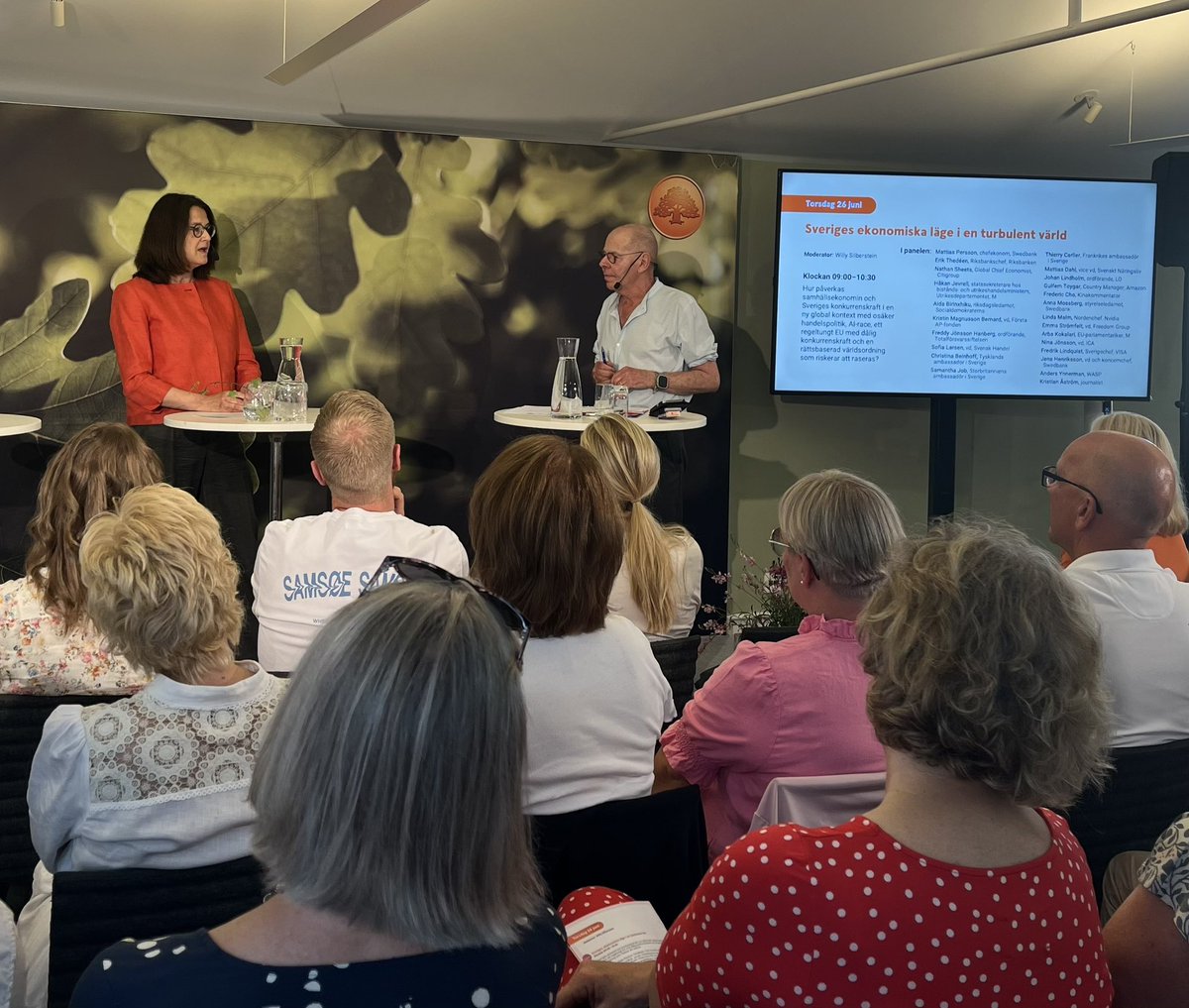 We welcome the outcome of the #NATO summit with a joint pledge to increase defense spending &amp; renewed US commitment to Article 5.
From a 🇩🇪 German and European perspective at today’s Swedbank panel on geopolitics: increasing the European pillar in NATO remains key
#Almedalen2025