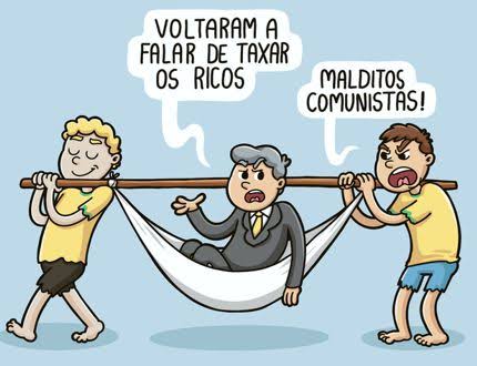 Tem pobre de direita comemorando que o Congresso tirou impostos dos ricos e jogou no lombo dele achando que o maior prejudicado vai ser o governo Lula.