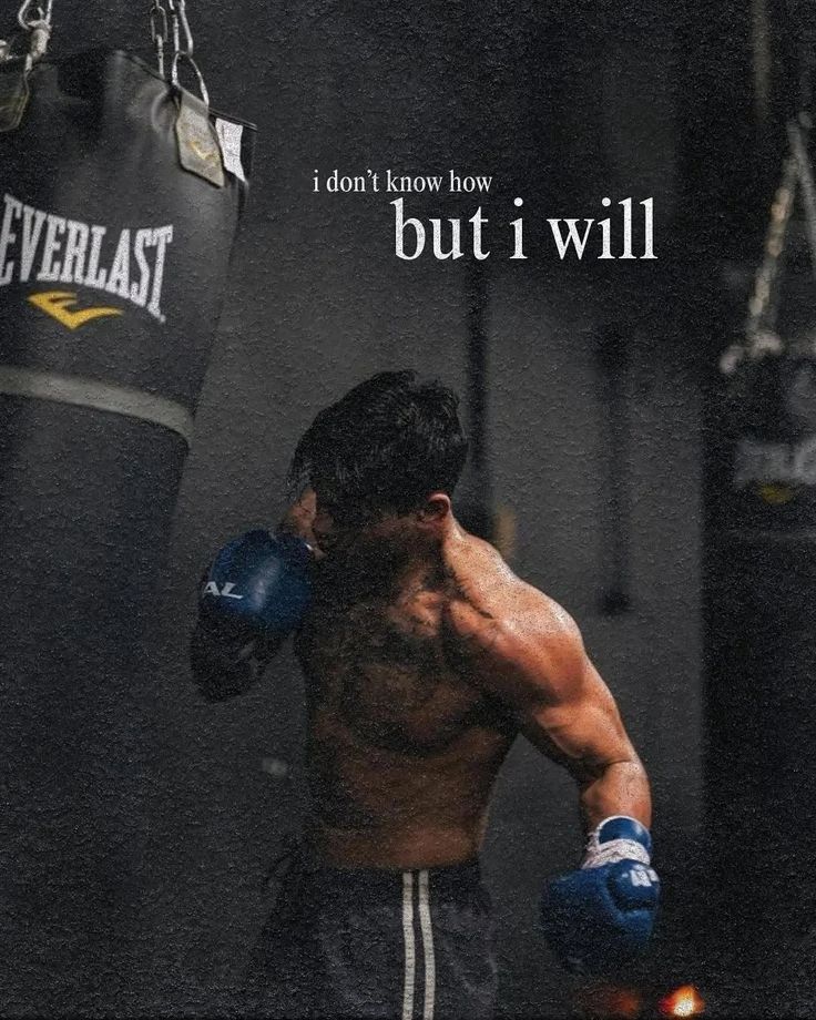 I'll win. I promise.