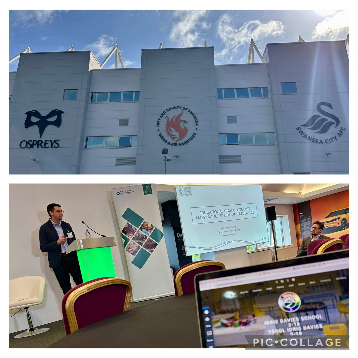 IDS_3-18_Digital (@ids_3_18_it) on Twitter photo DCF National Conversation with <a href="/WG_Education/">Welsh Government Education</a> <a href="/HwbAddysg_Cymru/">Hwb Addysg Cymru</a> hosted <a href="/SwansOfficial/">Swansea City AFC</a> @osprey. Great to see digital skills aligned with LNF to ensure learners in Wales 🏴 have authentic experiences preparing them for their role in society. 🙌😊💻#EveryPupilEveryOpportunityEveryDay DCF National Conversation with <a href="/WG_Education/">Welsh Government Education</a> <a href="/HwbAddysg_Cymru/">Hwb Addysg Cymru</a> hosted <a href="/SwansOfficial/">Swansea City AFC</a> @osprey. Great to see digital skills aligned with LNF to ensure learners in Wales 🏴 have authentic experiences preparing them for their role in society. 🙌😊💻#EveryPupilEveryOpportunityEveryDay