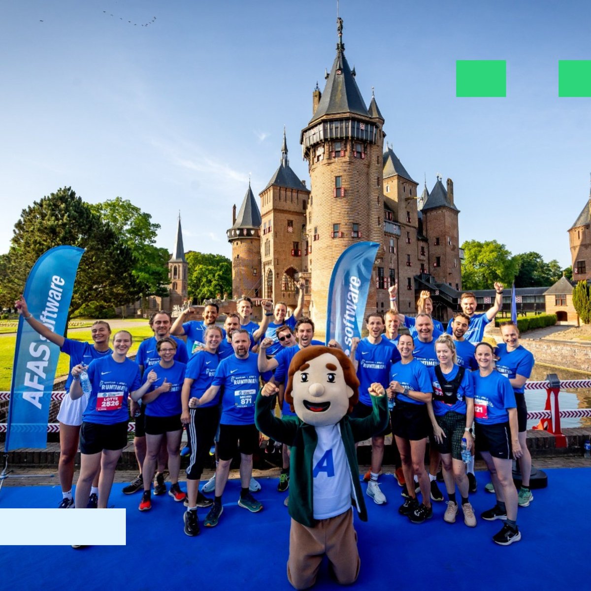 Op zondag 22 juni liepen collega’s, sportclubleden en AFAS-medewerkers een prachtige route rond Kasteel de Haar. ☀️🏰Dankzij onze samenwerking met AFAS konden we gratis startbewijzen uitdelen – en dat zorgde voor een energieke en gezellige dag! 💪📖 sportlink.nl/sportlinkafask…