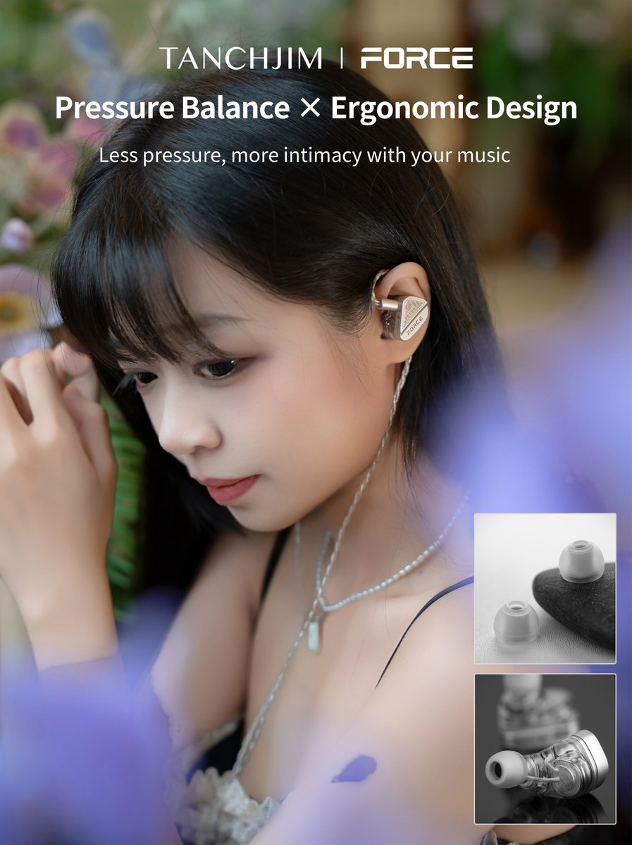 TANCHJIM_CN's tweet image. Comfort you forget — sound you remember.
Designed to disappear from your ears and leave only the music.
#TANCHJIM #FORCE #ErgonomicFit #PressureRelief #HiFiEarphones