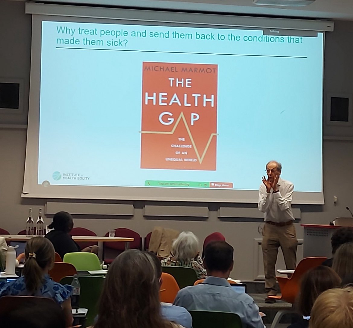 UCL Fight The Fakes (@uclfightsfakes) on Twitter photo Day 3 of #PAweek25
Huge thanks to <a href="/MichaelMarmot/">Sir Michael Marmot</a> for reminding us why health equity ⚖️ is everyone’s responsibility. A thought-provoking session.
#SocialJustice #PharmAllianceWeek #UCLFTF
<a href="/PhrmAlliance/">PharmAlliance</a> Day 3 of #PAweek25
Huge thanks to <a href="/MichaelMarmot/">Sir Michael Marmot</a> for reminding us why health equity ⚖️ is everyone’s responsibility. A thought-provoking session.
#SocialJustice #PharmAllianceWeek #UCLFTF
<a href="/PhrmAlliance/">PharmAlliance</a>