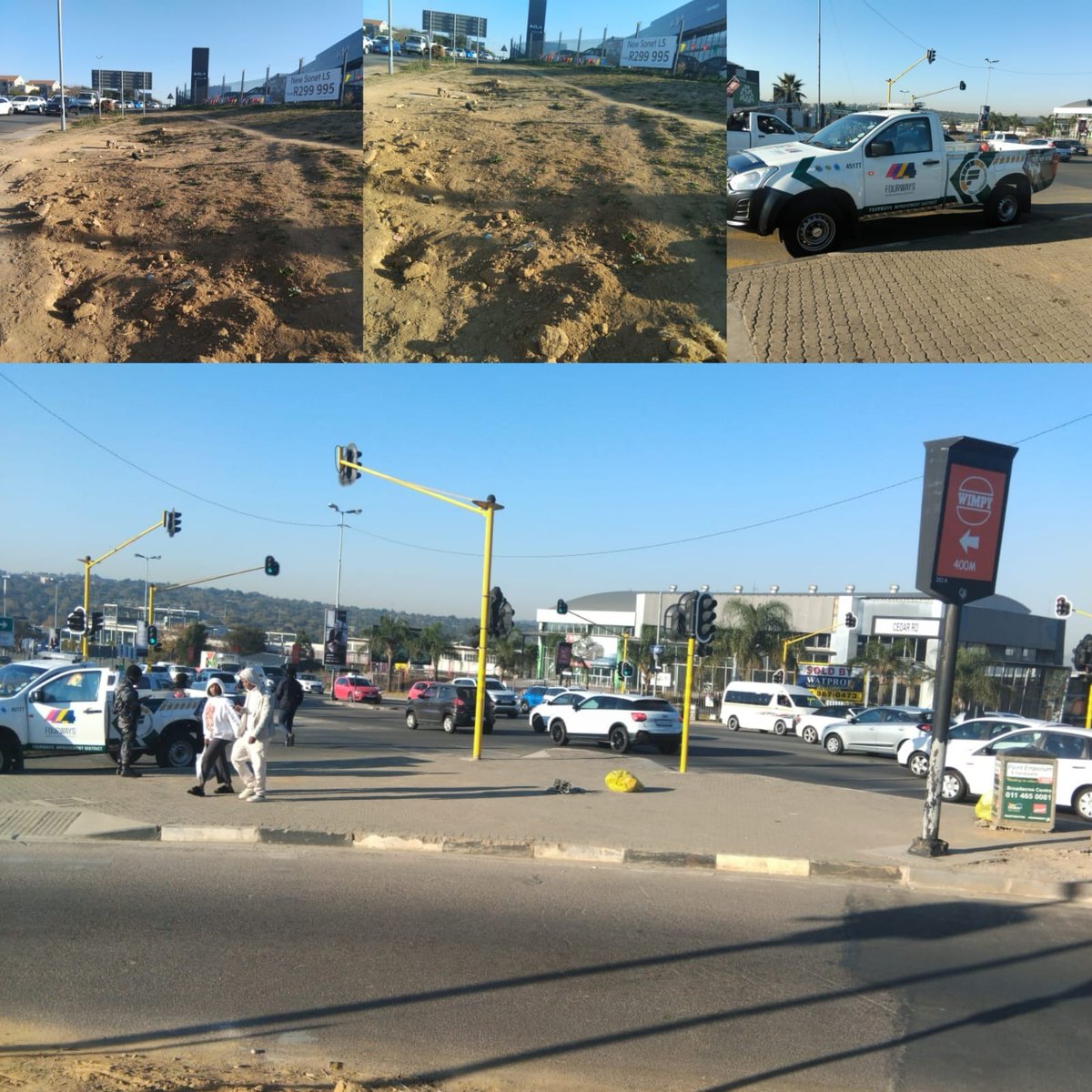Fidelity_Secure's tweet photo. Fidelity and the Fourways Improvement District responded to illegal trading at Cedar and Uranium Roads. Traders left without incident, and patrols remain to prevent their return.
#FidelityServicesGroup #FID #FidelityGuarding #FourwaysImprovementDistrict #OnDutyAlways https://t.co/7YtdFgKc0y
