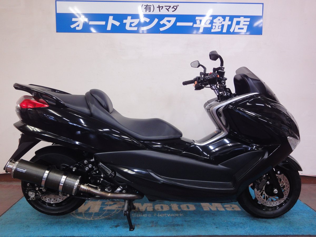 AcHirabari's tweet photo. 【中古車入荷情報】2007年モデル  ヤマハ マジェスティ250 走行距離40696Km 車両本体価格（税込）19万8000円。長距離ツーリングにも最適。安定した走行性と大容量収納スペースも魅力です。詳しくは→https://t.co/zShu2uqXSN
#YAMAHA #MAJESTY #YP250 #SG20J https://t.co/tMJaGxbnzP