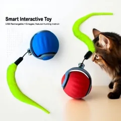 Upickpickstore's tweet image. Bored cat? Not anymore!
This rechargeable rolling ball with a teasing tail keeps your kitty entertained for hours.
🛒 Buy now 👉 upickpickstore.com/products/inter…
#cattoy #interactivecat #rechargeabletoy #catplay #petfun