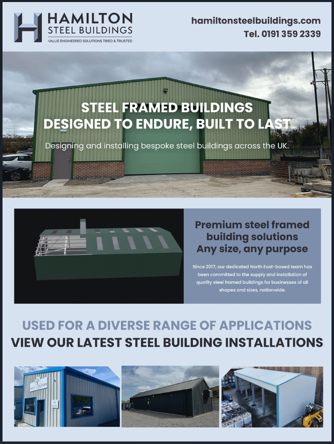 IEMsales's tweet image. Steel-Framed Buildings Designed to Endure. Built to Last.
👉 Explore our latest installations: hamiltonsteelbuildings.com
Let’s build something that lasts.
#SteelConstruction #SteelBuildings #Engineering #ConstructionIndustry #StructuralSteel #Installation