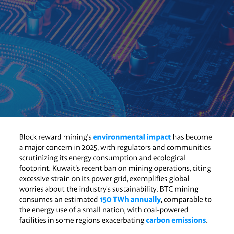 RealCoinGeek's tweet photo. Can sustainability give miners an edge?

Some block reward miners are betting on greener practices—but widespread adoption is still a work in progress.

Read about it here: https://t.co/sMrT2q7k0F

#BitcoinMining #SustainableEnergy #MiningRegulation