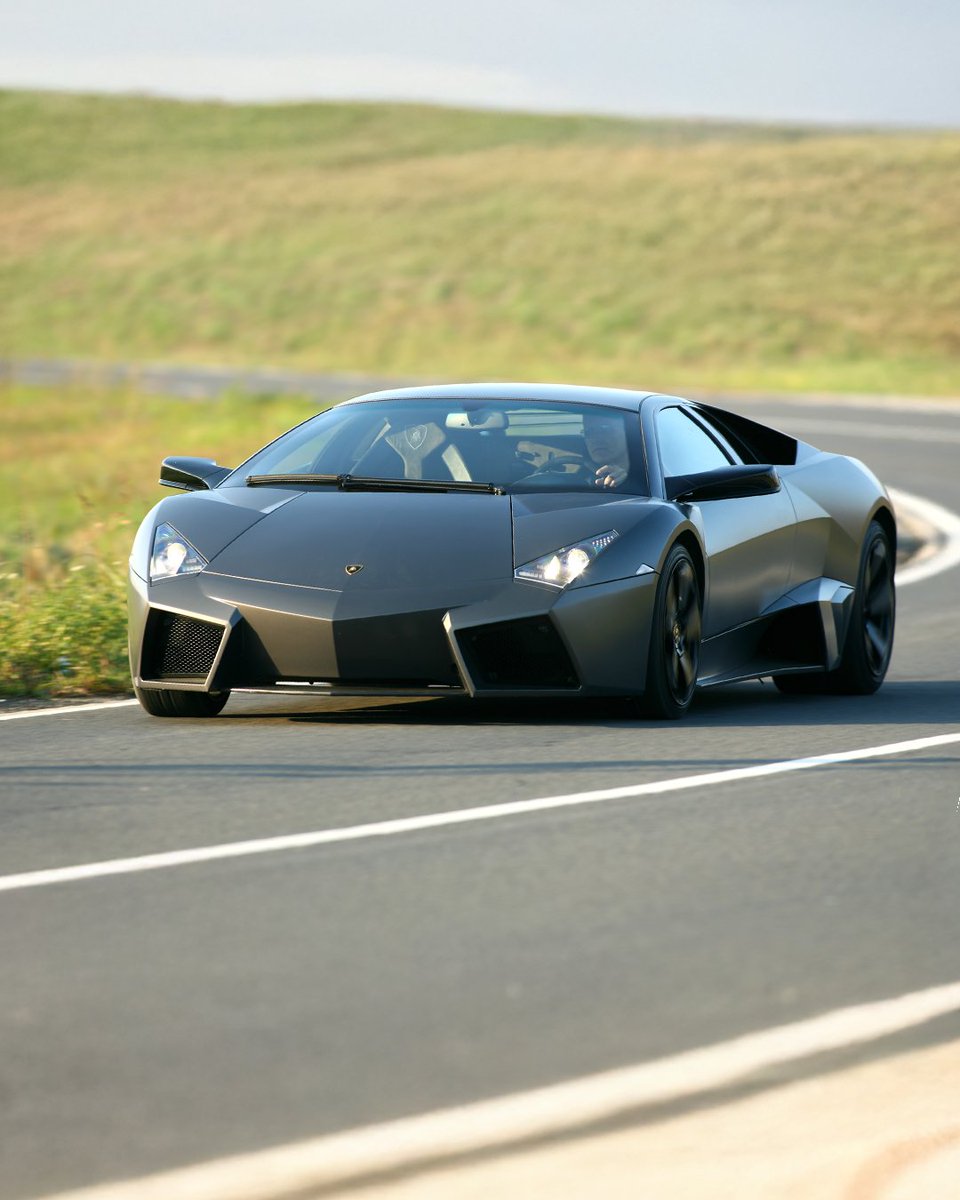 Lamborghini's tweet image. The few-off story began almost 20 years ago with Lamborghini Reventón, the very first step of our journey through limited edition models. It came to life back in 2007, produced in just 35 units. It marked the start of Centro Stile's activity and a special step for Lamborghini in…