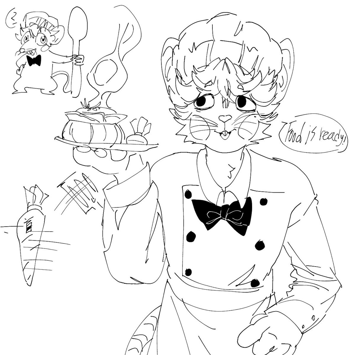 KieoHin's tweet photo. Draw old charaters form eftp(old canon)
Saroad(Dr. mouse) and Mouse chef  
who I don't know his name
#terriblemouse #escapefromthisplace 
#fanart #逃出这个地方 https://t.co/dsTc2nmWe9