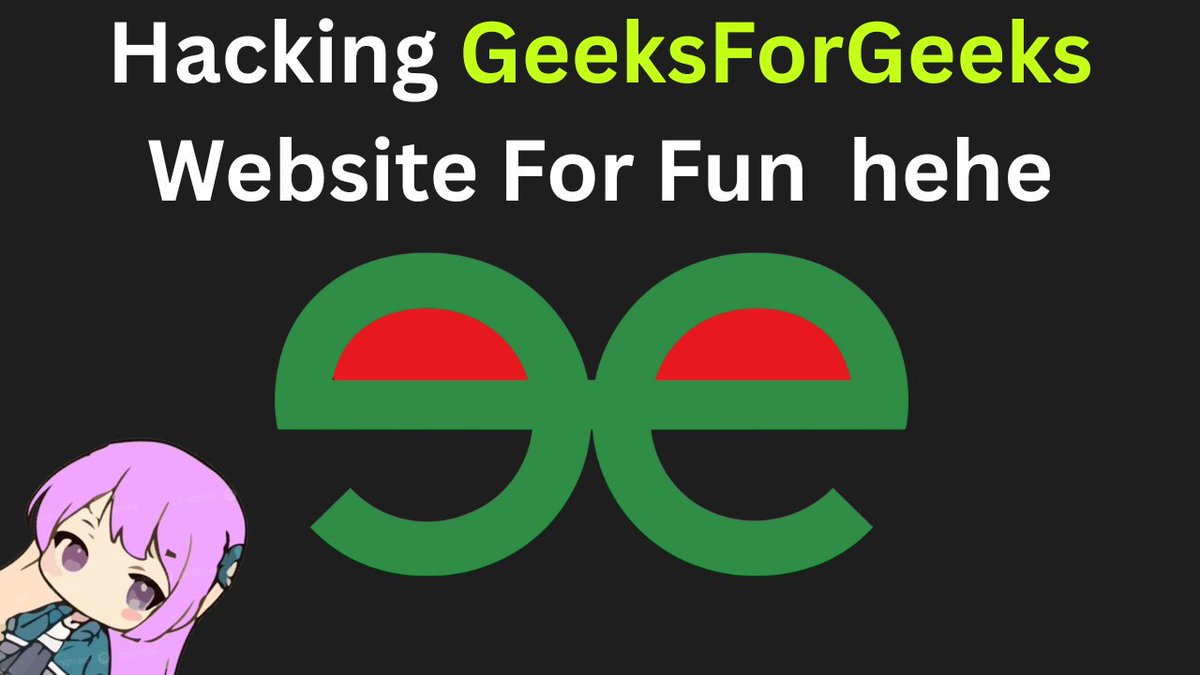 OreoB1scuit's tweet image. story of how i found Broken Access Control In @geeksforgeeks 

youtu.be/kkXE-9FCiKM

#bugbounty #bugbountyhunting