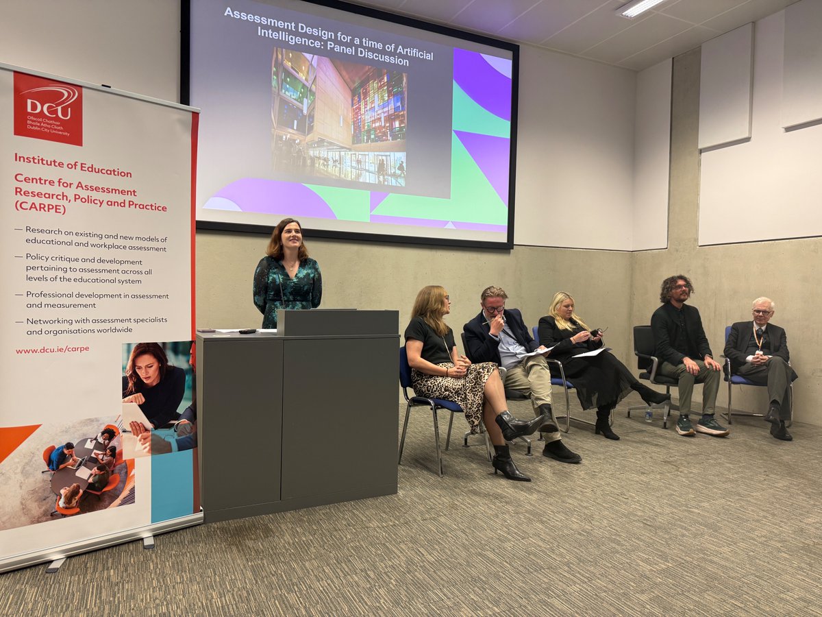 Great session at <a href="/DCU_IoE/">DCU Institute of Education</a>  two weeks ago with <a href="/phillipdawson/">See me on LinkedIn - I've quit X (Phillip Dawson)</a>, jointly hosted by our center <a href="/carpe_dcu/">Assessment Matters</a>  &amp; <a href="/QQI_connect/">QQI</a>. Thoughtful insights on how #AI is reshaping assessment in higher education. Thanks to all who joined, and to <a href="/lehane_paula/">Paula Lehane</a>  for leading a lively panel!
