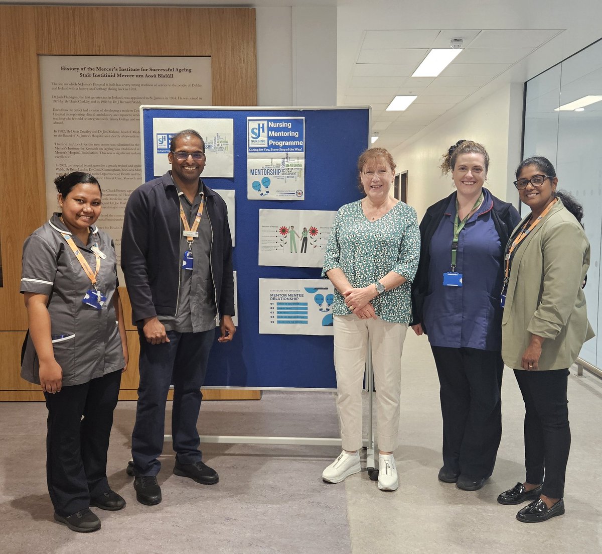 Ravitha_Shebin's tweet photo. Mid-year momentum with #SJHNursementoring. Events happened around @stjamesdublin in June on mentoring: Update and Upskill, Information stand, Mentor meet-up session; opening opportunities, support and guidance for #SJHNurses #ANCC #pathwaytoexcellence https://t.co/uyIl6etadN