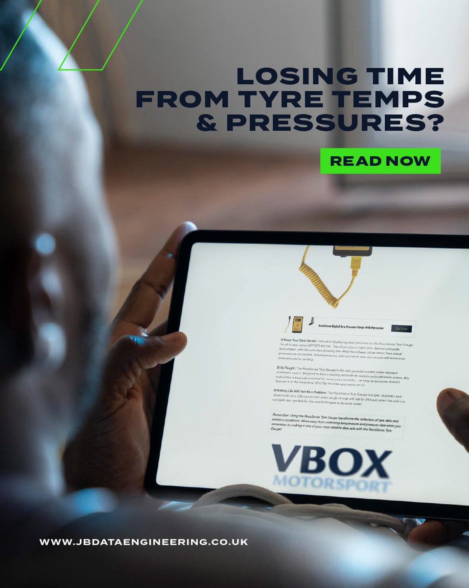 Flat-out in the workshop? Make every second count.

🛠 Book a 30-min consultation with our data engineering expert
📲 Explore RaceSense
🏁 See how the VBOX Pit Lane Timer helps you avoid penalties

jbdataengineering.co.uk/post/are-your-…