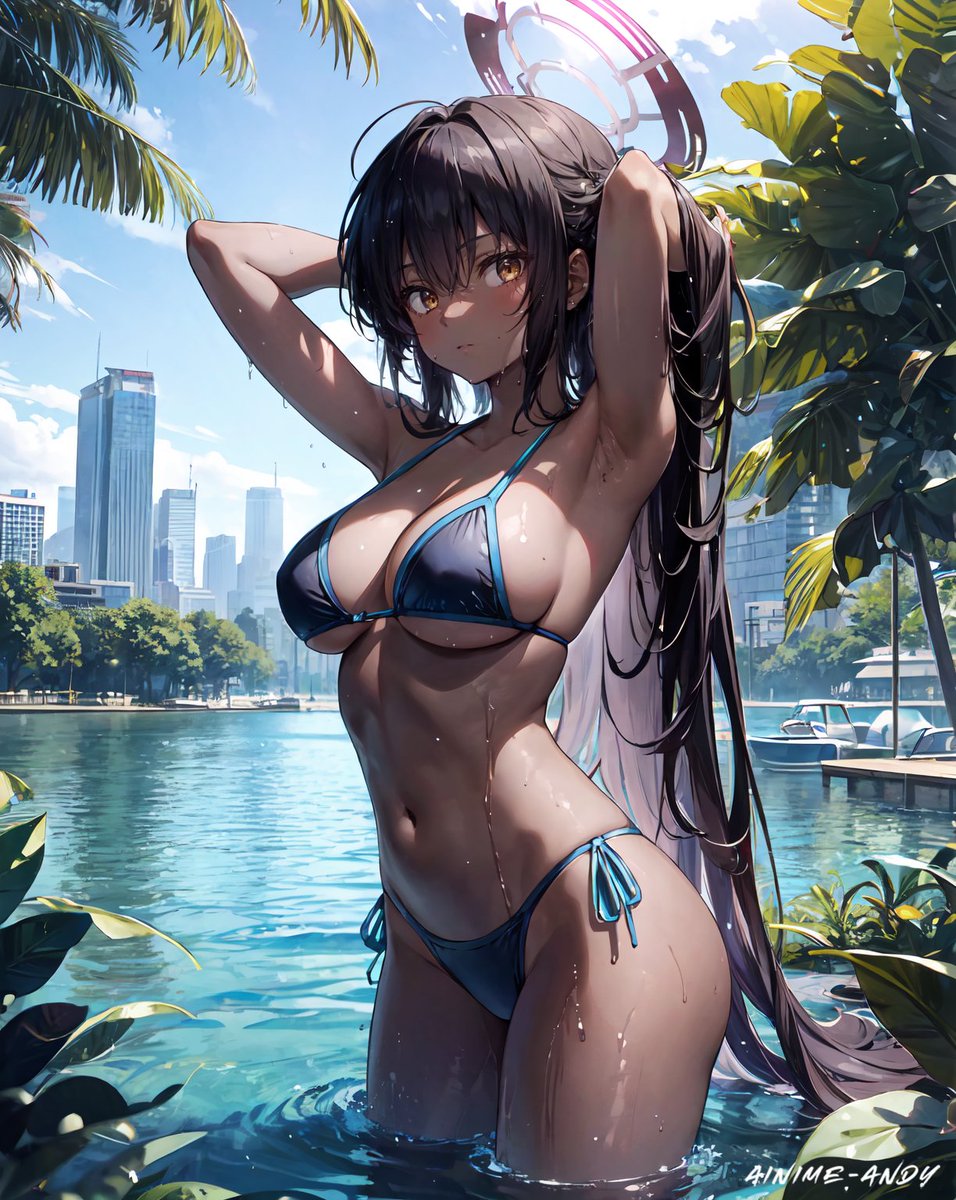 ainime_andy's tweet photo. Kakudate Karin (角楯カリン) | Blue Archive 🌴💧
 
#AIArt #Waifu #BlueArchive #AnimeSummer #AnimeArt #Kakudate #KakudateKarin #AIイラスト #AI美少女 #AnimeWaifu #aianimeart #cutegirl #animeaesthetic https://t.co/Xt6g880lcv