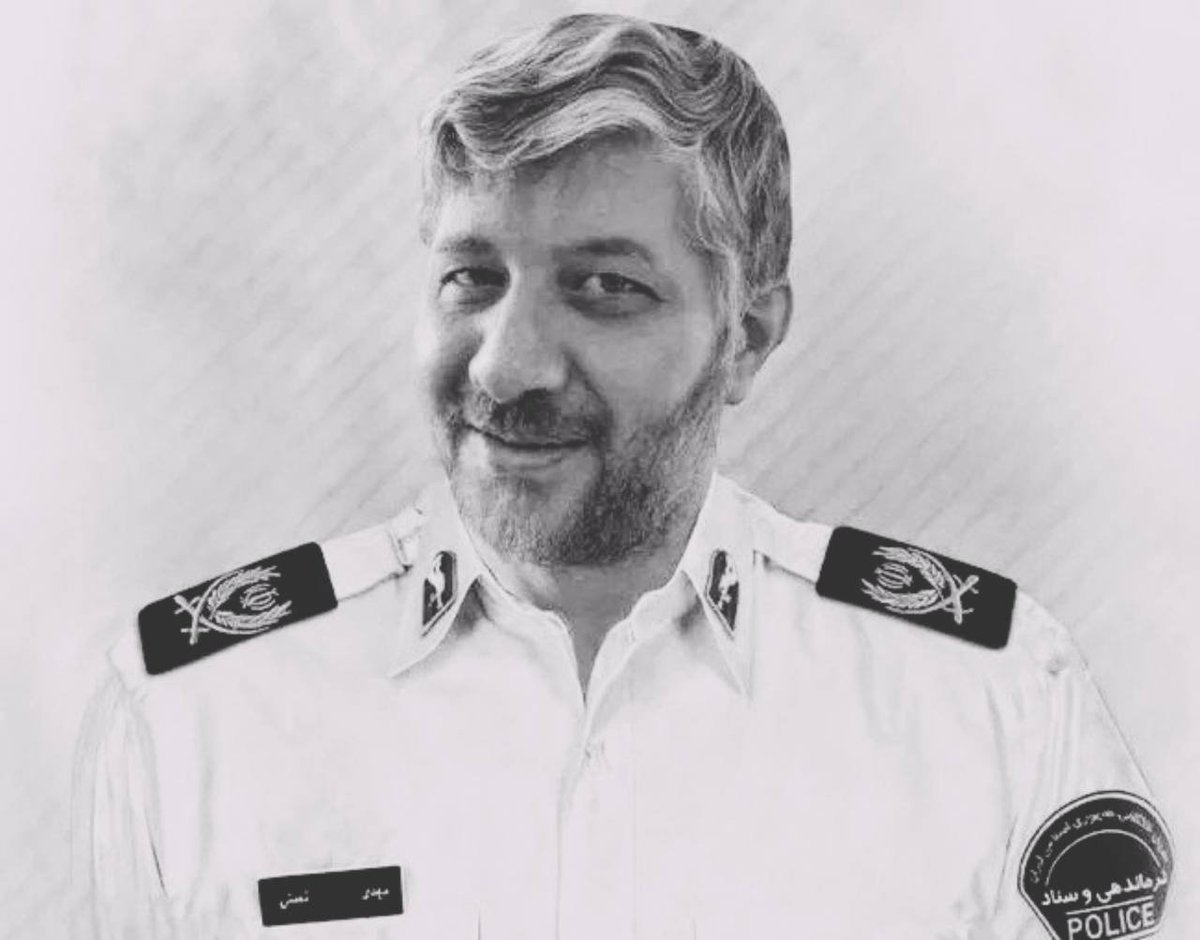 PDKIfarsi's tweet photo. کشتە شدن معاون اجتماعی سازمان اطلاعات فراجا در حمله اسرائیل

سرتیپ‌دوم مهدی نعمتی، معاون اجتماعی سازمان اطلاعات نیروی انتظامی جمهوری اسلامی ایران (فراجا)، در جریان حملات اخیر ارتش اسرائیل کشتە شدە است.

نعمتی، که به گفته منابع، نقش مهمی در سرکوب داخلی و فعالیت‌های اطلاعاتی رژیم داشت، یکی از مهره‌های کلیدی در سازمان اطلاعات فراجا محسوب می‌شد.
#ژن_ژیان_ئازادی 
#ژینا_ئەمینی