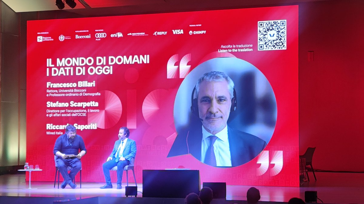 Sonia Montegiove (@suxsonica) on Twitter photo Adesso a The Big Interview <a href="/sapomnia/">Riccardo Saporiti</a> conduce un confronto sul futuro e sul ruolo dei dati per comprenderlo e magari costruirlo meglio.
Un evento interessantissimo, grazie <a href="/wireditalia/">Wired Italia</a> <a href="/Luke_like/">Luca Zorloni</a> Adesso a The Big Interview <a href="/sapomnia/">Riccardo Saporiti</a> conduce un confronto sul futuro e sul ruolo dei dati per comprenderlo e magari costruirlo meglio.
Un evento interessantissimo, grazie <a href="/wireditalia/">Wired Italia</a> <a href="/Luke_like/">Luca Zorloni</a>