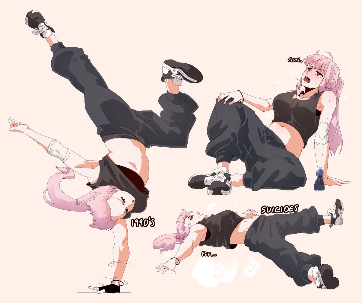 LordJoeboto's tweet image. Breakdance Calli set 💀