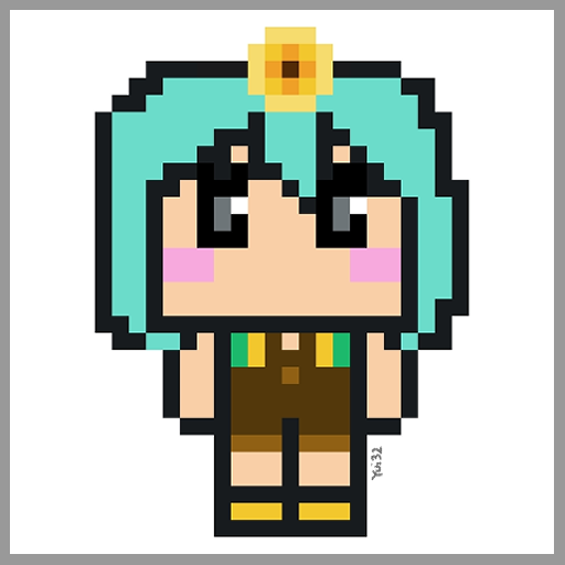 Yui's first attempt at doing pixel art!
Am quite proud of it although it does have room for improvement~ 🌻🥰
Been super busy with work and prep and missing kuaci tachi lots but please have a bit more patience for Yui 🥲🌻
Yui will be back stronger and cooler!

#yuiisprettyflower