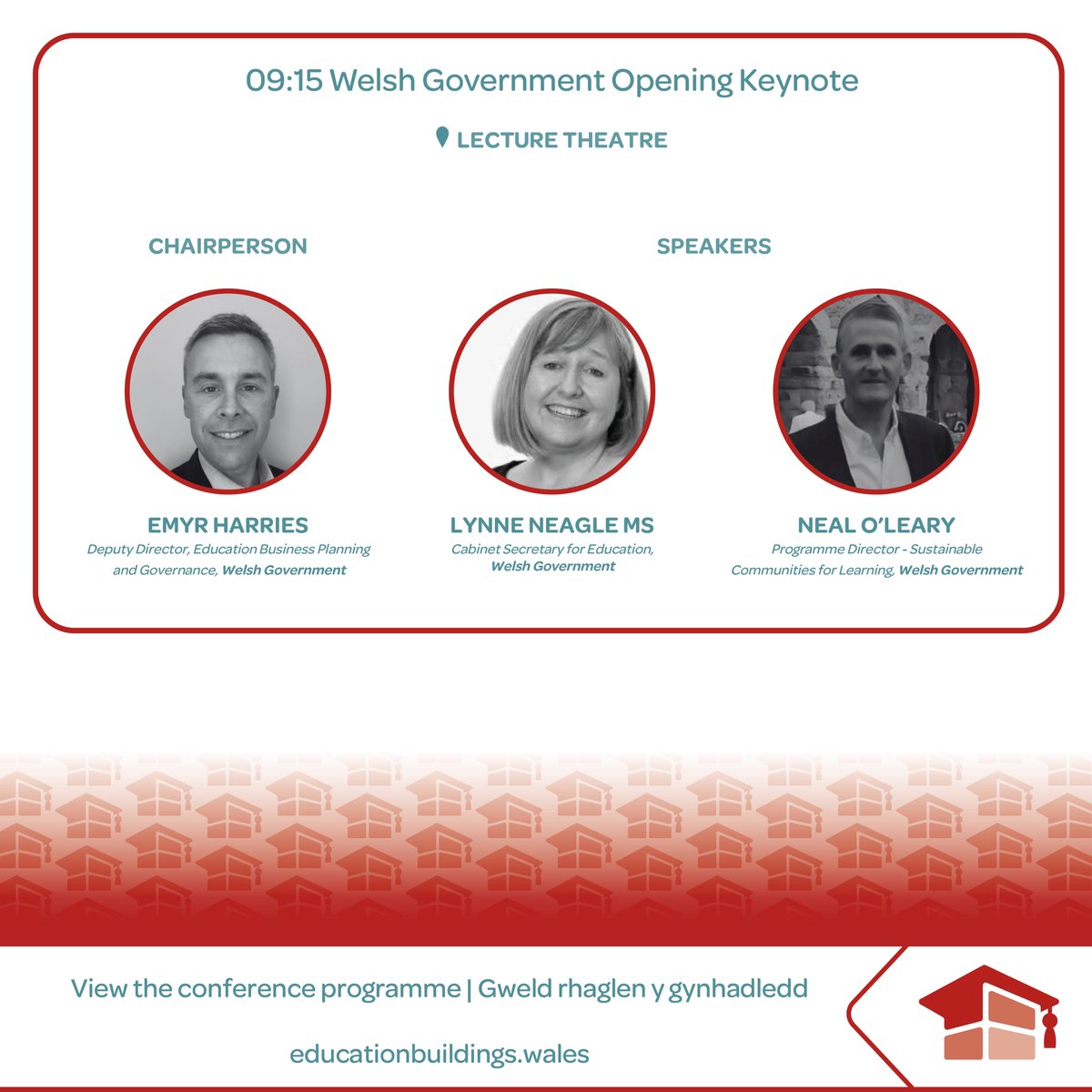 See what you could learn | Gweld beth allech chi ei ddysgu

Welsh Government Opening Keynote | Anerchiad Agoriadol gan Llywodraeth Cymru

👉 Book your place | Archebwch eich lle: bit.ly/4jFIkWg
