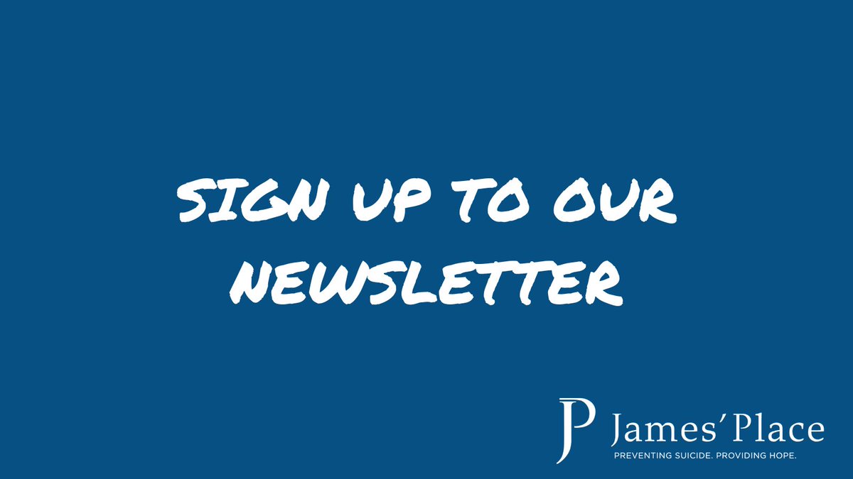 JamesPlaceUK's tweet image. Join our community of supporters at James’ Place. Sign up to get the latest news and updates from us so you can stay in touch with what we’re up to. eepurl.com/hinaLb #suicide #suicideprevention