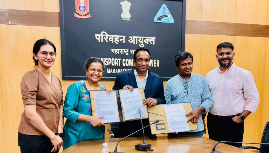 WRI India has signed an MoU w/ Office of the Transport Commissioner, MVD #Maharashtra to advance sustainable mobility &amp; cleaner air.

Aligned with the #EVPolicy2025, this partnership will:
🌿 Curb transport emissions
⚡ Boost EV ecosystems
📊 Enable data-led e-mobility planning