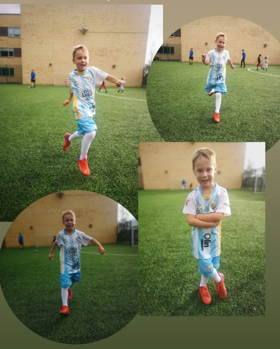 Absolutely loved watching Joseph enjoy his football session last night.  He's really coming on leaps and bounds every week. ⚽🙌