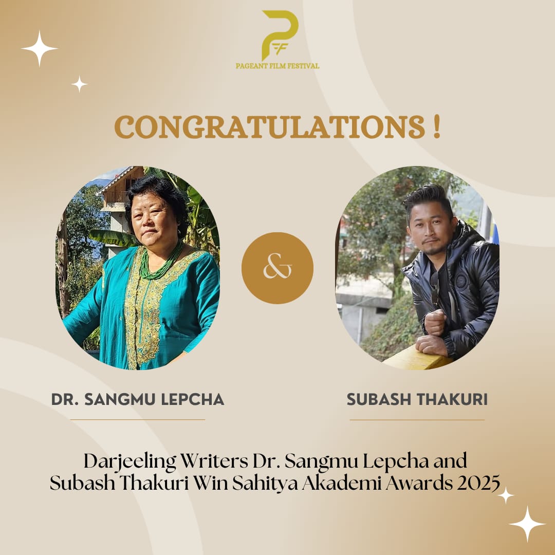 ✨ From Darjeeling to the Nation!
Two brilliant Nepali-language authors—Dr. Sangmu Lepcha &amp; Subash Thakuri—win big at the 2025 Sahitya Akademi Awards.