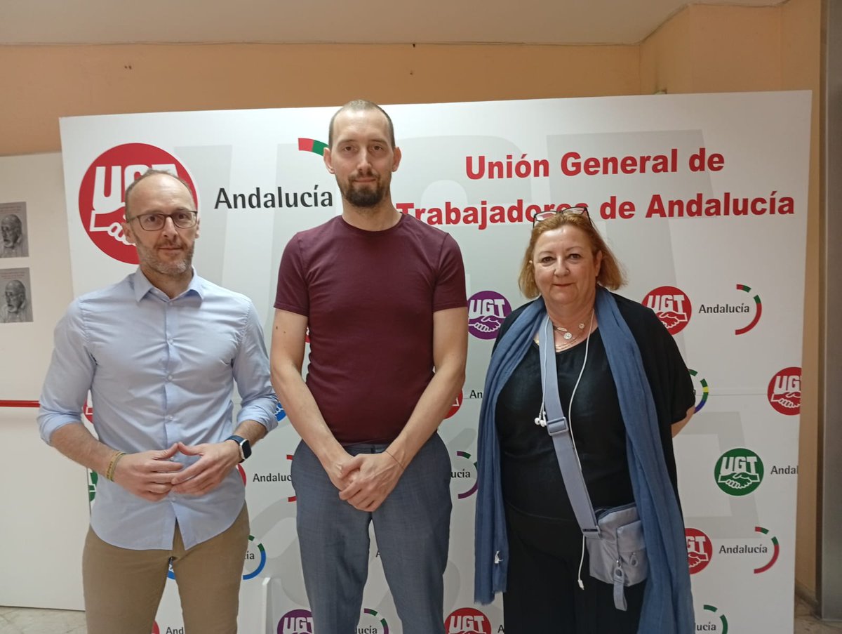 🌍 UGT Andalucía acoge el Seminario de economía de la CES y refuerza su compromiso con una Europa más justa y social.

💬 “No habrá justicia social sin sindicatos fuertes ni trabajo decente que cruce fronteras”.

ugt-andalucia.com/web/10157/noti…

#CES #EuropaSocial #UGTAndalucía