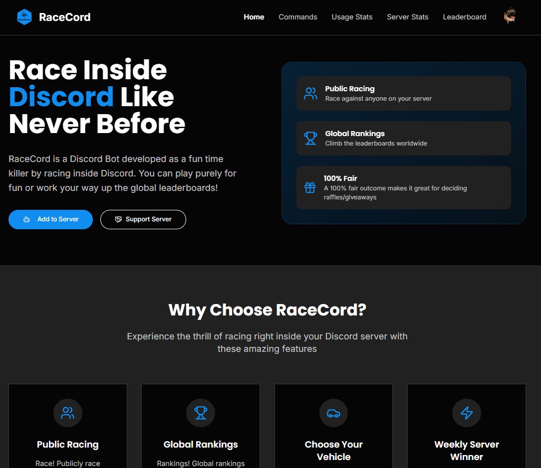 racecordbot's tweet photo. A nice new website to go with all these updates :) https://t.co/qEGXwJ9BUf