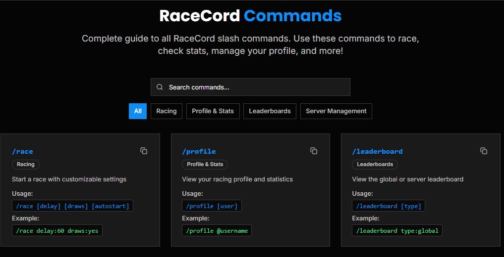racecordbot's tweet photo. A nice new website to go with all these updates :) https://t.co/qEGXwJ9BUf