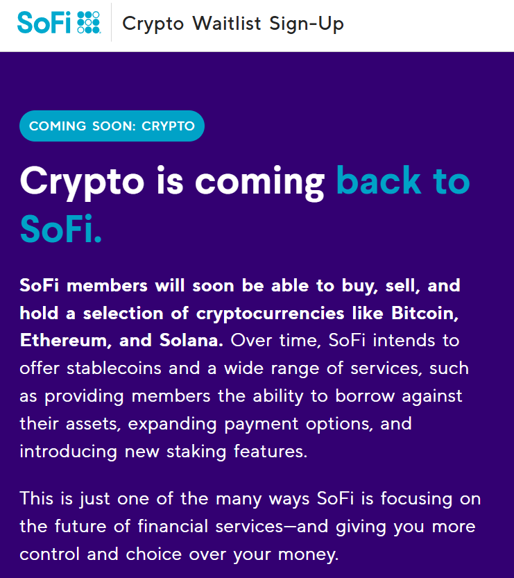 CryptoLiones's tweet photo. LETS FREAKING GO. $SOFI
✅ Crypto is coming back to SoFi
✅ Global money transfers rolling out
Posted in collab with the @coinexcreators Program.
#sol #CoinEx #CoinExCreator #bitcoin
#Solana #Ledger $DEDE #PEPEGAINS $SOFI #CBDC $MSFT #Bitcoin #Ethereum #CoinEx https://t.co/0XIV9hFEow