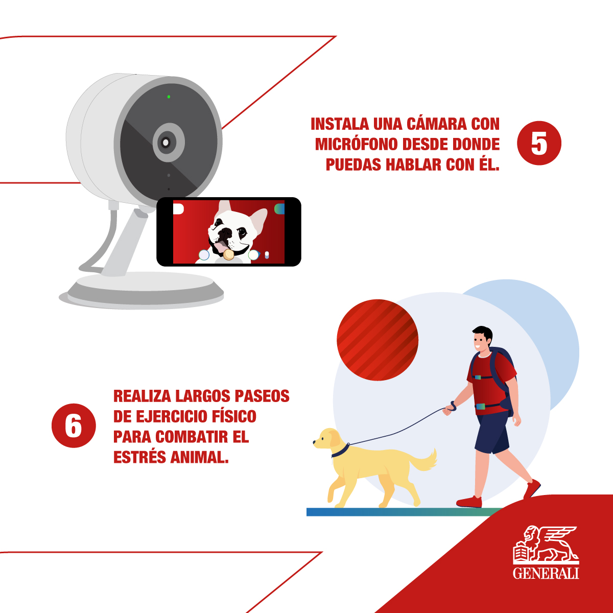 fkroup's tweet photo. 🐶 Nuestros amigos de cuatro patas pueden experimentar ansiedad cuando no estamos con ellos. Para ayudar a mitigarla, te recomiendo establecer una rutina y enseñarles a disfrutar de su espacio. Te enseño cómo con estos consejos de GENERALI #MásQueSeguros. https://t.co/uYfxK35scP
