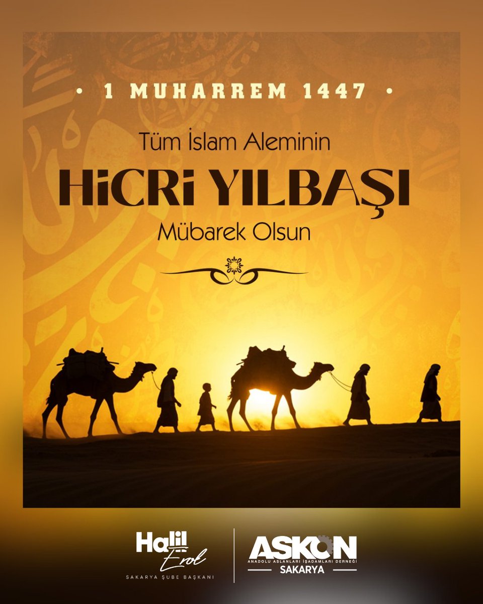 Bu mübarek başlangıcın; sağlık, huzur, bereket ve barışı yeryüzünün her köşesine hakim kılması, ticaret yollarımızı bollukla, kalplerimizi de kardeşlik ve iş birliği şuuru ile doldurması duasıyla 1447’nci hicrî yeni yılımızı tebrik ediyoruz.