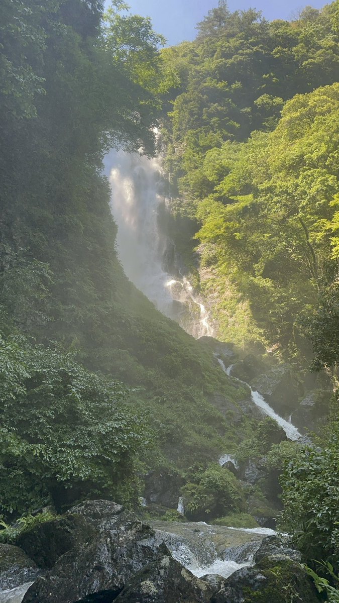 ぱたさんと神庭の滝！