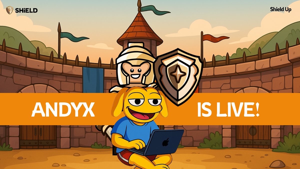 ShieldProtocols's tweet photo. 🚨 $ANDYX IS LIVE! 🚨
The synthetic version of $ANDY just dropped on Shield 🛡🔥
🍟 Mint $ANDYX
🌾 Farm $SHIELD
📈 Meme → yield.

Let the $ANDY army rise 💥
https://t.co/vwOZOYErMs https://t.co/AjeuSPxTc3