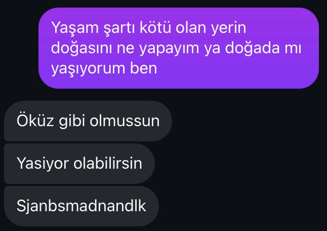 İltifat sayarım..