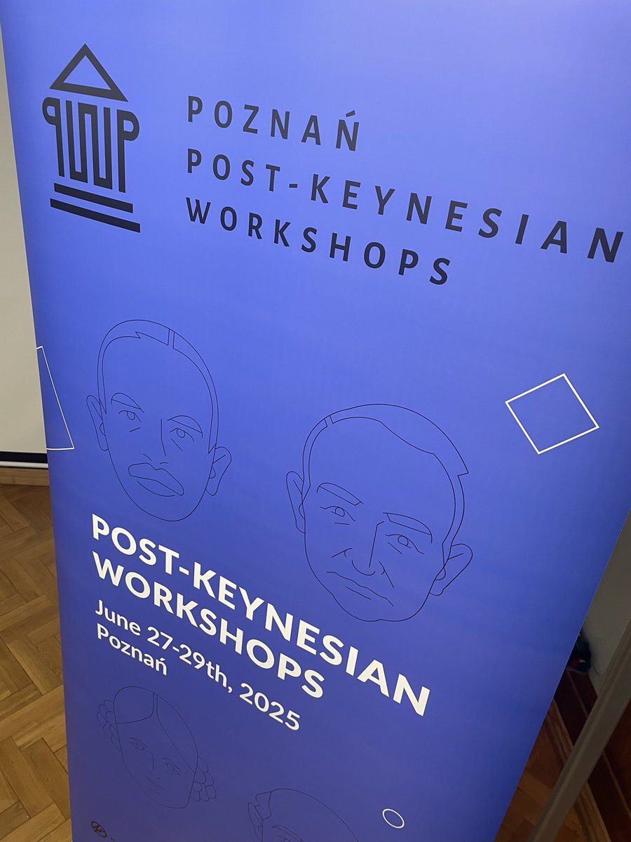 econ_pluralism's tweet image. And we are on! 1st edition of the Poznań Post-Keynesian Workshops 🏦📊👨🏫
Speakers: @Lprochon , Domenica Tropeano, Guillaume Vallet, Jalal Qanas
Organizers: Edward Lipiński Foundation, @ekon_heterodox and The Monetary Policy Institute😎