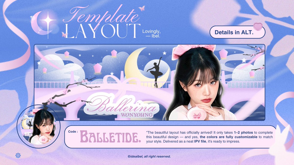ideaibel's tweet photo. hai manis..? help repost this >___9! 🐇

haloo ibel mau kasih diskon spesial all template layout dibawah ini dapat potongan 15k/template &amp;&amp; berlaku sampai akhir juni ini yaa! ketuk laman pesanku jikalau kalian tertarik &amp; cek ALT, maacii 🌌🌸💬

t. #zonauang #zonajajan #zonaba https://t.co/zYfa6jI9R0