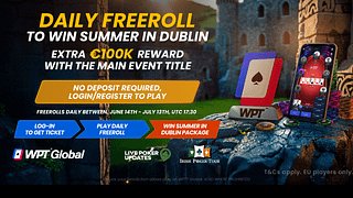 €100K Summer In Dublin Freeroll Bonus is still happening! Don't miss out 👇
🔗 livepokerupdates.com/info-post/e100…

#livepokerupdates #summerindublin #irishpoker