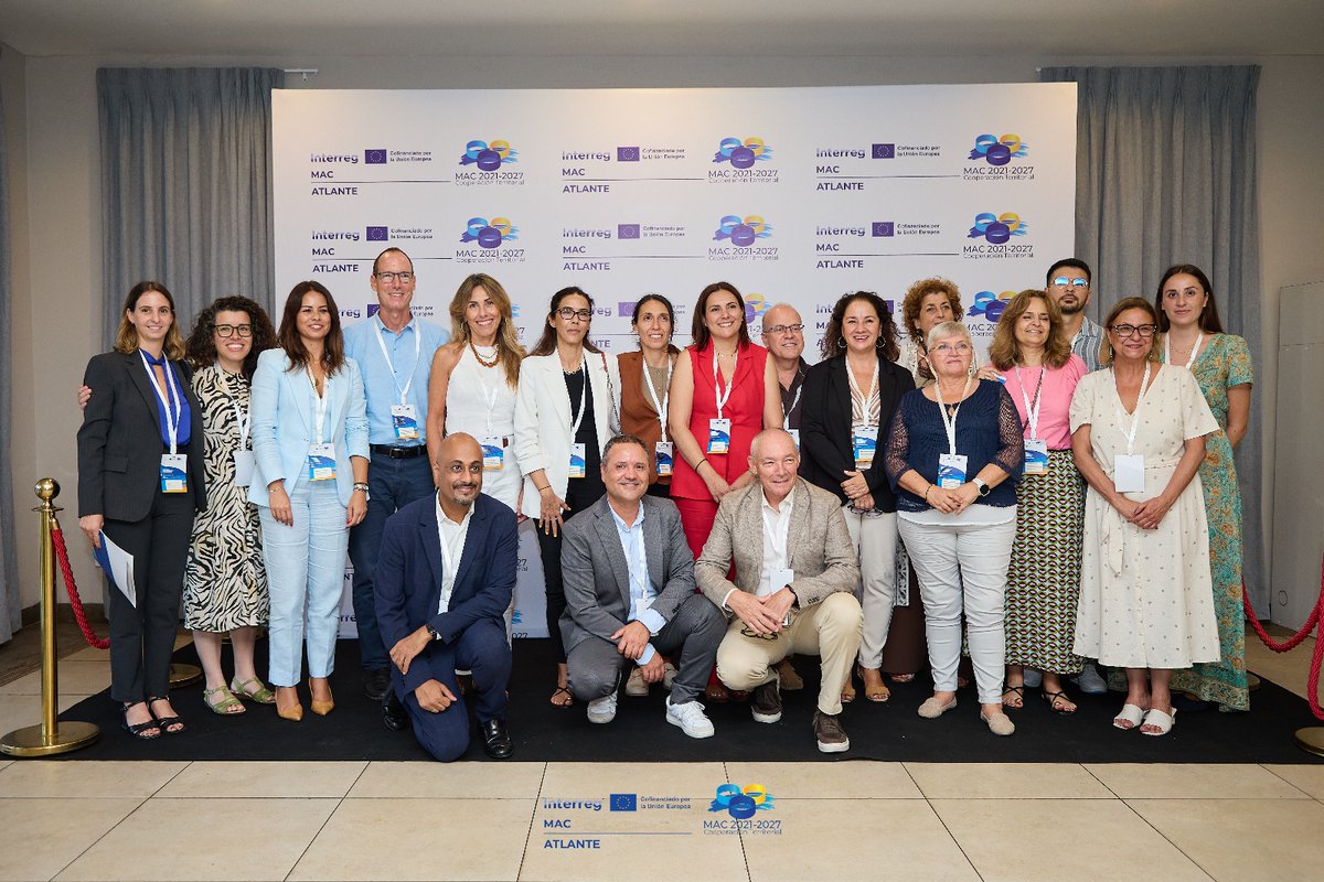 Algunas imágenes de la Delegación de Canarias, Autoridad de Gestión del programa MAC y otros representantes institucionales en la jornada de presentación de proyectos aprobados celebrada en Ghana.
#Interreg #interregmac