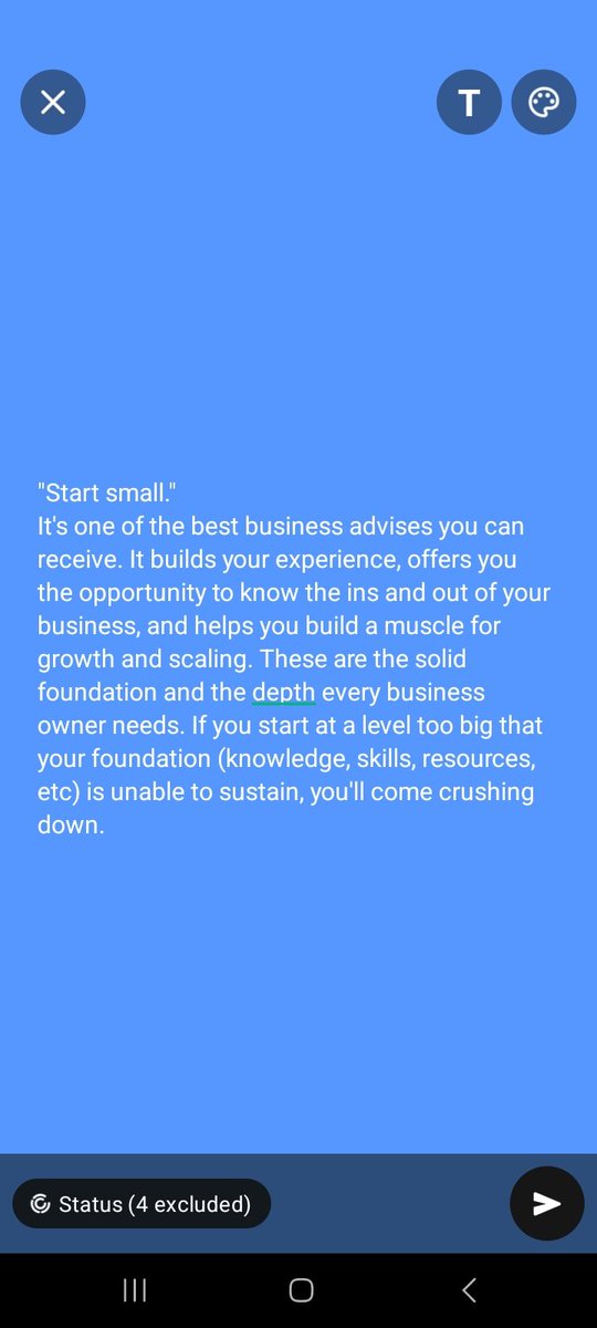 ig_consult's tweet photo. What's the best business advice for an aspiring entrepreneur?
Start small; where you are with what you have. Build your business muscle: knowledge, skills, resources, demand, and then on that foundation, you'll have what it takes to scale.📌 https://t.co/craAJhQDDS