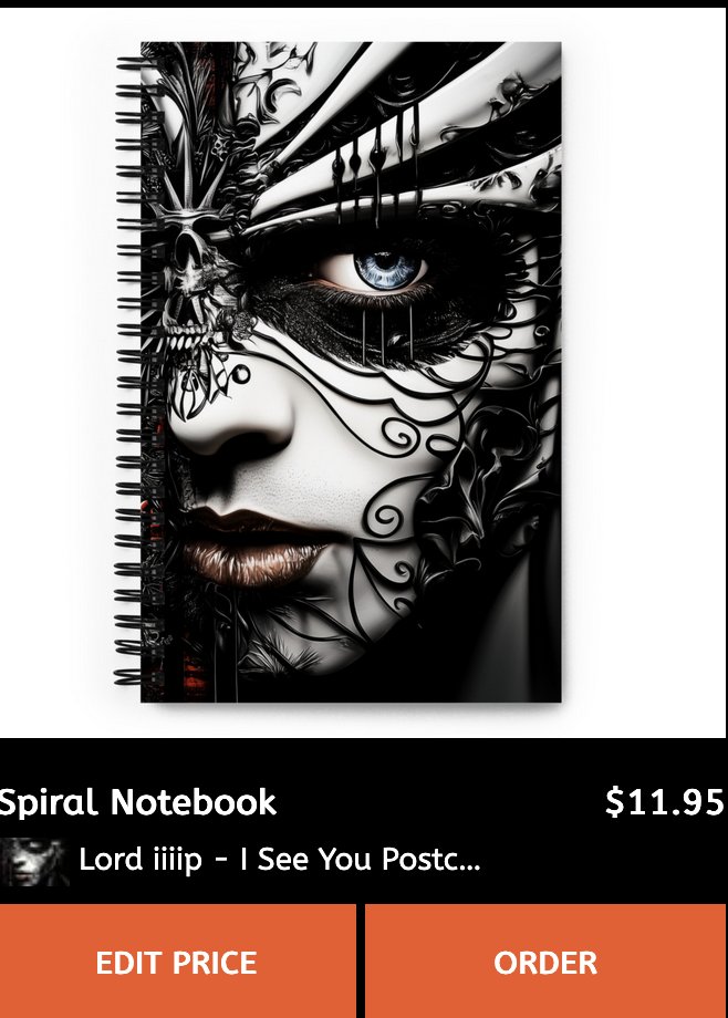 My #nftnyc2025  artwork looks pretty dope on a notebook 🔥
Just sayin 😎
Available in my NFTNYC Shop 👇
lordiiiip.nft.nyc/shop