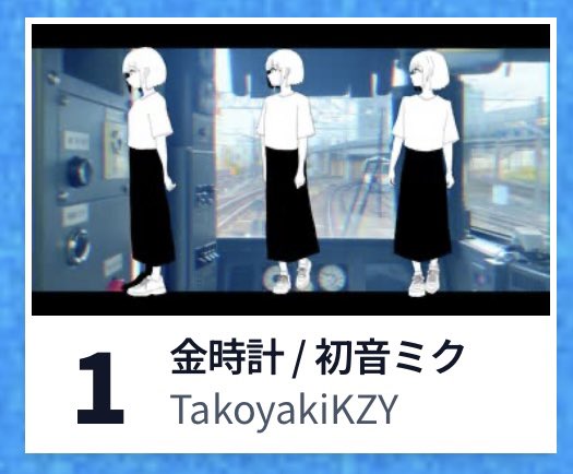 【お知らせ】

キラハピTOP100ランキングにて
拙作の「金時計」が1位でした！
ありがとうございます🐙
本当に嬉しいです！
これからもよろしくお願いします！！