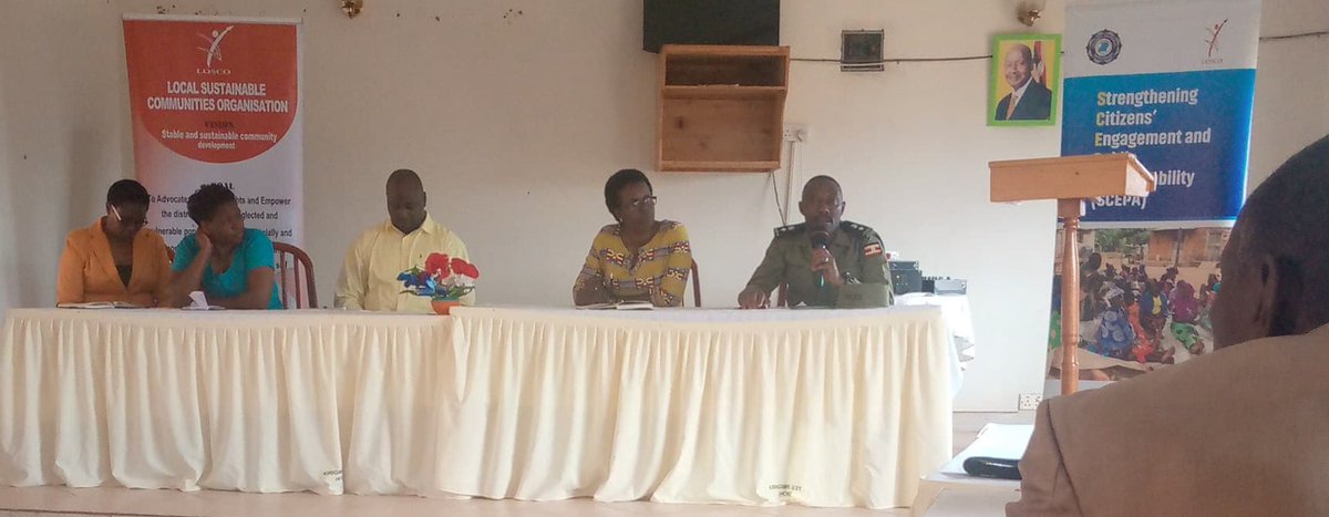 CommunitiesOrg's tweet photo. Happening Now⏰: #DistrictStakeholderEngagement in Kabale District to validate findings from citizen's engagement in public accountability under #SCEPA project done in partnership with @ngoforum supported by @DKinUganda @NLinUganda  @IrlEmbUganda @SwedeninUG. https://t.co/LS7ANe7ysZ