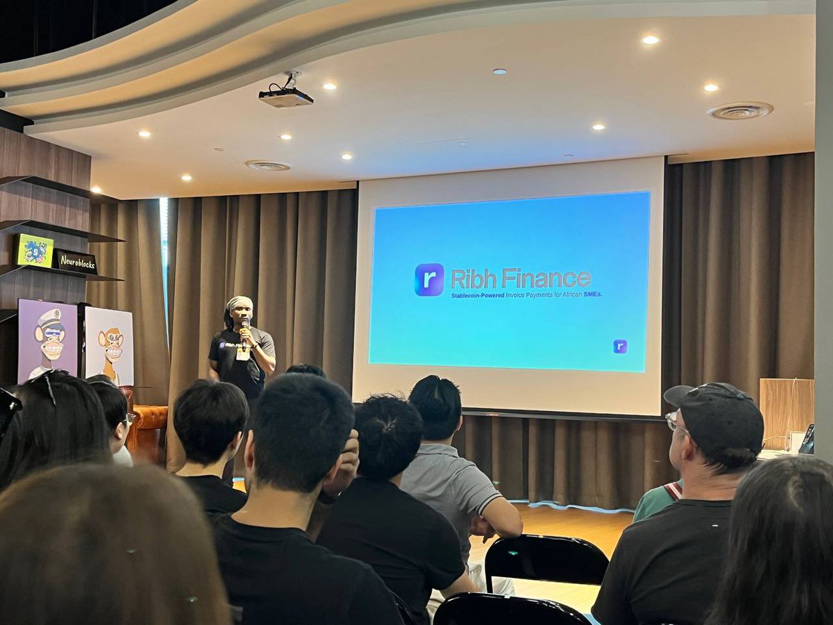 Proud day for all of us at <a href="/SuperteamNG/">Superteam Nigeria</a> 💪🏽

Since winning a Solana hackathon, <a href="/ribhfinance/">Ribh</a> has gone on to process $8.5m in payments.

Today, the founder, <a href="/_Nwosu_/">Emeka 🫧</a>, is in Singapore with other promising products on Solana to pitch in front of the ecosystem’s top VCs and Angel