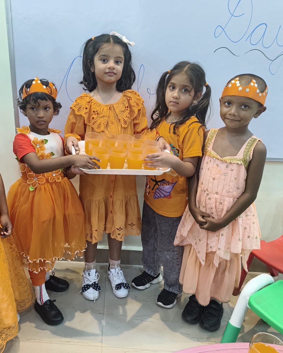 Odm_Sapphire's tweet image. 🧡 Orange Day Celebration at ODM Happy Feet! 🧡
Our tiny tots painted the day in shades of joy as they explored the vibrant world of orange! 🍊
#OrangeDayCelebration #ColorfulLearning #HappyFeetFun #FruitfulLearning #HealthyHabits #EarlyChildhoodEducation #LittleLearners