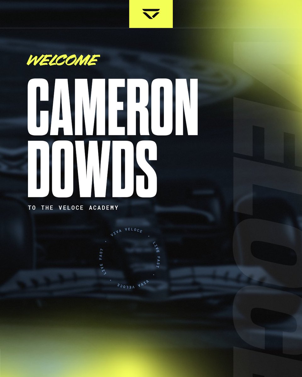 Veloce Academy (@veloceacademy) on Twitter photo NEW SIGNING | Cameron Dowds ✍️
We are happy to announce that <a href="/CameronDowds/">Cameron Dowds</a> is our next addition to the team! 😄
Cameron is back on PC, looking to make an impact with us! 🥶
Welcome, Cameron! 💜
#VivaVeloce NEW SIGNING | Cameron Dowds ✍️
We are happy to announce that <a href="/CameronDowds/">Cameron Dowds</a> is our next addition to the team! 😄
Cameron is back on PC, looking to make an impact with us! 🥶
Welcome, Cameron! 💜
#VivaVeloce