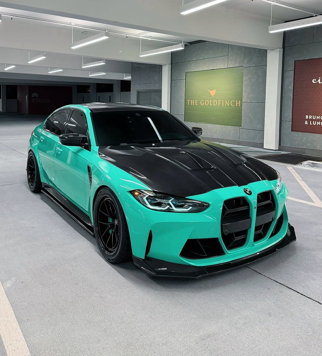 ExoticBMW's tweet photo. BMW M3 Spec'd in Mint Green https://t.co/KNcLHuuL6Q